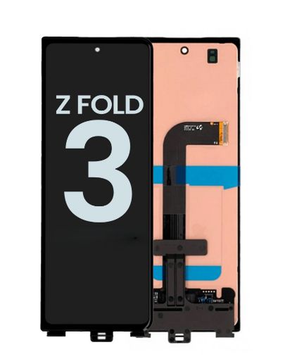 Picture of Outer Front OLED Assembly without Frame for Galaxy Z Fold 3 F926 (Service Pack)